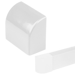 Abschlussleiste 40x20mm | weiß | CDT-01