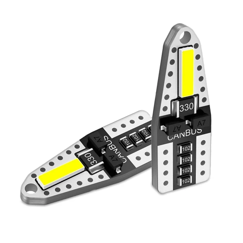 W5W T10 2 SMD 7020 LED-Autobirne
