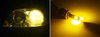 Ein Satz COB H9 H11 DUAL COLOR JDM LED-Lampen
