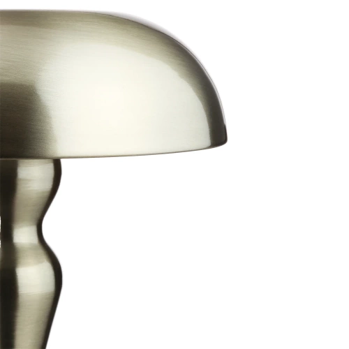 LED-Tischlampe Pilz | Kabellose Lampe für Hotel, Restaurant | Berührungsempfindliche Nachttischlampe | HJA24-A-SILVER