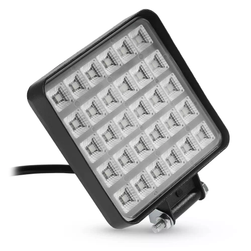 Quadratische LED-Arbeitsleuchte 45W SLIM | 30 CREE LED-Chips, IP67 | WL004-45W-25MM