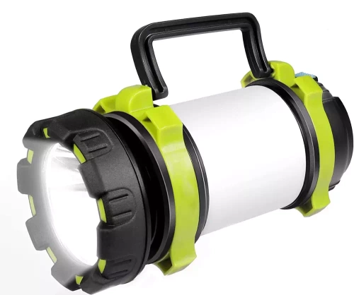 Multifunktionale LED Campinglampe, Taschenlampe mit Powerbank-Funktion | Rotes Licht | 6 Leuchtmodi, 800lm, 3700mAh, bis zu 20 Stunden Betriebsdauer, IPX4 | HC-260