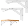 Faltbare Regalhalterungen | Faltbare Regalhalterungen für Regalbretter | FB-A20CM-WHITE | Regalhalterung