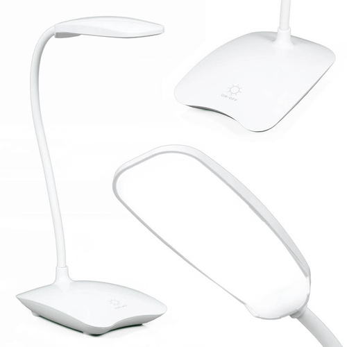 Schreibtischlampe, LED-Schullampe 3W | Flexibler Arm | FX-7010