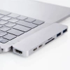 USB-C Hub mit 2x USB-A + 2x USB-C + SD + TF + HDMI | Adapter, Typ C 7-in-1 Splitter | HUB