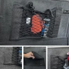 Kofferraum-Netz | Universal-Organizer | Tasche mit Klettbefestigung | 25x25 cm | CWD-25*25CM-B