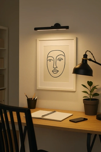 LED-Wandleuchte mit Akku | Kabellose Beleuchtung mit Magnethalterung | Farb- und Helligkeit einstellbar | WML-L22