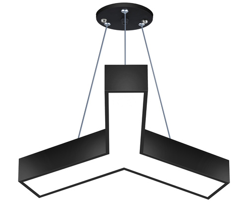 30W Y-förmige LED Pendelleuchte | Moderne 4000K Deckenleuchte mit Höhenverstellung LPL-001