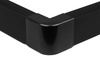 Kabelkanalabdeckung für TV- und Rundfunkkabel, Kabelkanal, Abdeckung | Selbstklebendes Band 3M | 1 Meter, 40x20mm, schwarz | ZXC-20-1M