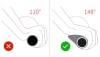 Ergonomische 22,2 mm Fahrradgriffe | Rutschfeste, stoßdämpfende und komfortable Lenkergriffe | FD187-BR