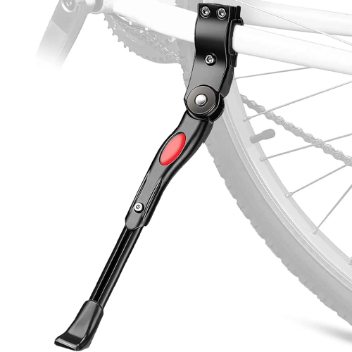 Fahrrad-Seitenständer aus Aluminium | Verstellbare Seitenstütze, passend für 24-28 Zoll Räder | YYBC-125