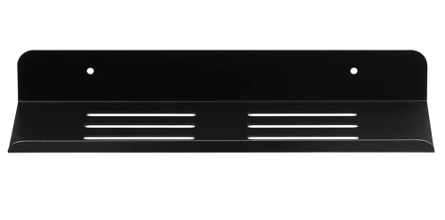 Metall Badezimmerregal | Schwarzes Duschregal 30cm | Hängeregal | BDS-L30CM-B