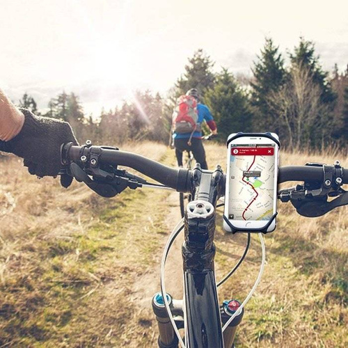 Fahrrad-Silikonhalterung für das Telefon | am Lenker | PSI-B11