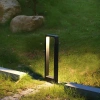 Moderne Stehleuchte für den Garten, LED-Säule | Aluminium 80cm, IP54, 10W=1200lm | LLM-80CM