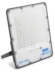 LED-Flutlichtstrahler | 300 W, 5.000 lm, 12.000 mAh, IP66, mit Fernbedienung | LD66-300W