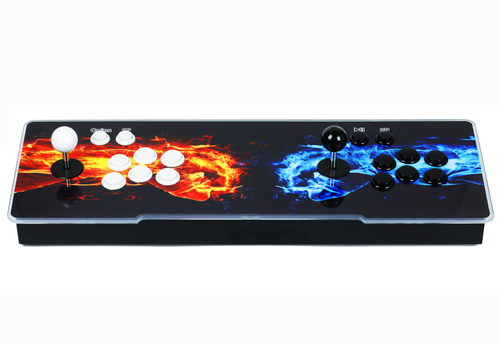 Retro-Spielkonsole | 5.000 Retro- und 3D-Spiele, 2 Controller-Sets, integrierter Lautsprecher, Anschlussmöglichkeit für Münzeinwurf | BP-3001-FIST