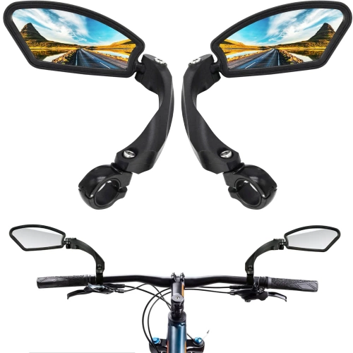 Universal-Lenkerspiegel-Kit | Schwenkbare Fahrradspiegel | Roller-Rückspiegel | HSJ-210