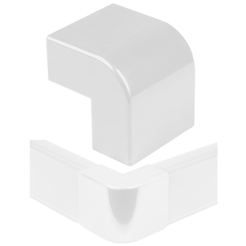 Winkelleiste Verbindungselement 40x20mm | weiß | CDT-03