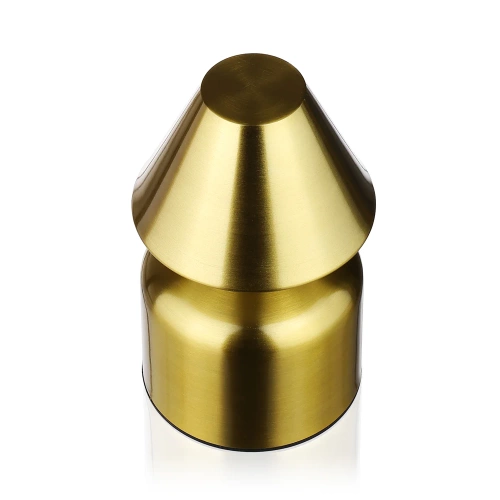 LED-Tischlampe Pilz | Kabellose Tischlampe für Hotel, Restaurant | Berührungsempfindliche Nachtlampe | HJA42-GOLD