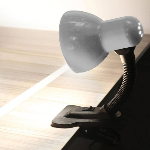 E28 | Schreibtischlampe | E27 Lampenfassung Tischlampe | Halter mit Clip