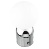 Elegante Tischleuchte mit einstellbarer Farbe und Lichtintensität | Berührungsempfindliche Nachtlampe mit eingebautem Akku | YG-D031-SILVER