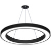 Deckenpendelleuchte LED 60W | rund | Aluminium | flimmerfrei | Φ100x6 | LPL-004