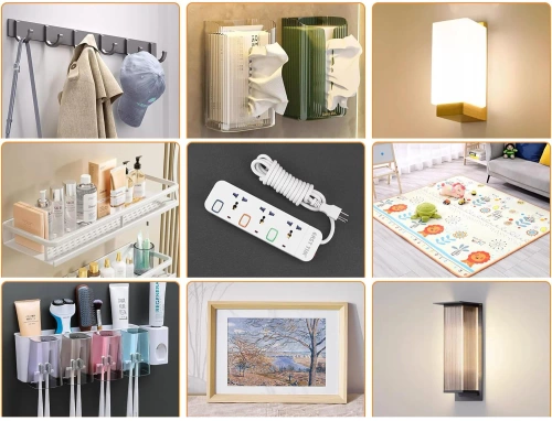 Doppelseitiges, wiederverwendbares Klebeband | Nano-Klebeband | NT-L5M-TS