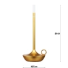 Moderne Tischlampe | Nachtlicht mit integriertem Akku | HJA31-GOLD