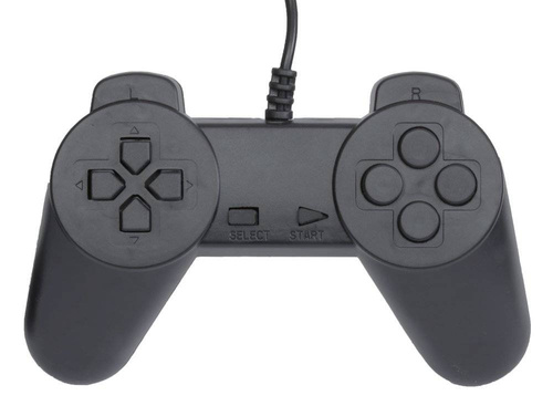 Retro-Spielekonsole für den Fernseher | 2 Controller + Pistole | 16 eingebaute 8-Bit-Spiele | RS-79