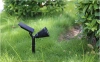 Solar-Gartenlampe LED mit Erdspieß | weiß, warmweißes Licht | Strahler SPOT | 250lm, 2200mAh, 4 LED | YNG-4LED