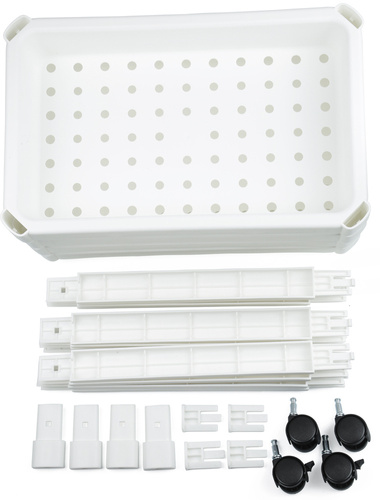 Mobiler Badezimmerschrank | 4 Regale | SR2308