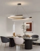 Moderne Hängelampe 50 cm | LED-Spirallampe 50W | RLO-50CM-50W-B