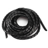 Kabel-Organizer, Kabelschutz, Kabelummantelung | 20 mm, 10 m | schwarz | CRG-001-10M