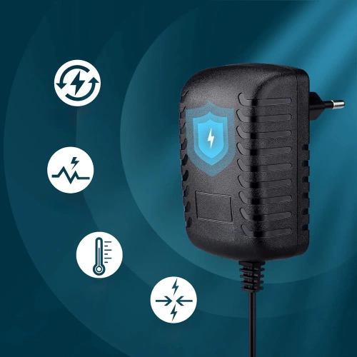 Netzadapter | DC/AC-Netzteil | Universal-Ladegerät | schwarz | JCY12200-BLACK