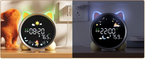 LED-Wecker mit Lichtfunktion | Timer integriert | SG-7-W