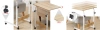 Funktionstisch | Mobiler Laptoptisch | LFD-7090-WD