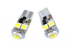 LED-Autolampe W5W T10 HIGH POWER + 4 SMD 5050 CAN BUS