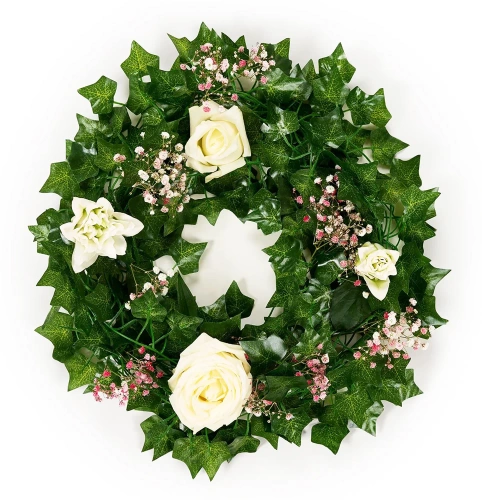 Dekorative Efeu-Girlande | 12 Stück | 27,6 m | künstliche Blätter