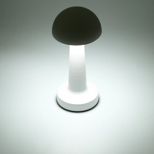 Kabelloses Tischlicht | Berührungsaktive Nachtlichtlampe mit einstellbarer Lichtfarbe | Pilz-USB-Lampe | HJA11-GOLD
