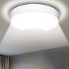 Deckenleuchte mit integriertem Akku | LED-Deckenleuchte mit Dämmerungssensor und Bewegungssensor | C2772-WEISS