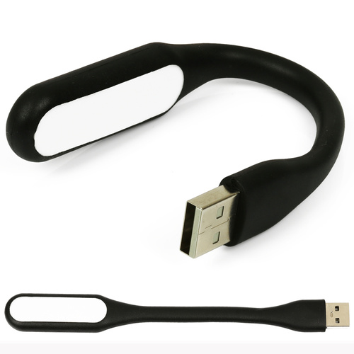 Mini USB LED Lampe in 10 Farben | Flexible Licht für Notebooks, Tablets, Powerbanks | PC -Nachtlampe, Leselampe, Laptoplampe