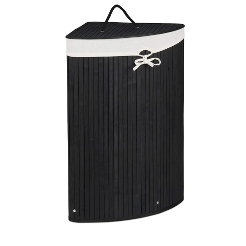 Wäschekorb | 60 l | schwarz | AYL-60L-BLACK