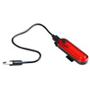 LED Fahrradlicht Set | Radlicht Set bestehend aus Vorderlicht & Rücklicht aufladbar über USB | 2 XM-L T6 CREE LEDs, 1000lm, 6 Leuchtmodi, 1200mAh | 5 LEDs, 4 Leuchtmodi, 50lm