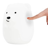 LED-Nachtlicht für Kinder | RGB, Silikon, Bär, mit IR-Fernbedienung | NL-04