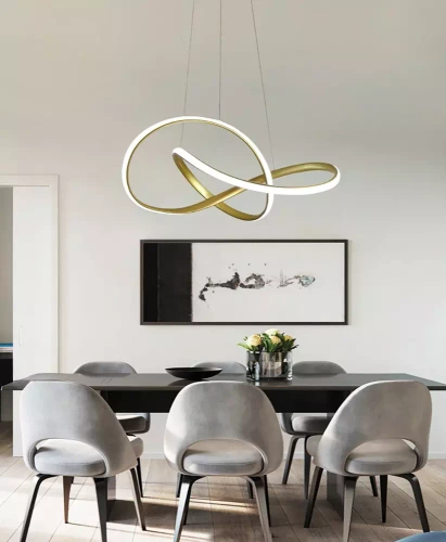 LED-Pendelleuchte | 48 W | gold