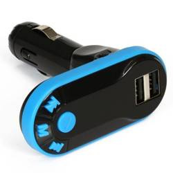 FM-Transmitter | 2-fach USB-Ladegerät | BT-02