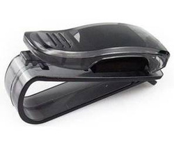 Brillenhalter für Auto Sonnenblende, Sonnenbrillen Brillen mit Kartenkarten Clip