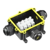 Wasserdichte Kabelabzweigdose IP68 3-polig | Elektrische Verbindung 450 V 24 A für Kabel 3–14 mm | M686-T