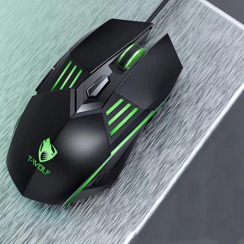 Kabelgebundene Gaming-Maus | RGB beleuchtete Gaming-Maus | G560-Schwarz