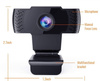 Webkamera FULL HD | Autofokus | Sensor F37 Multi-Linse 1080p | Q10-Schwarz
